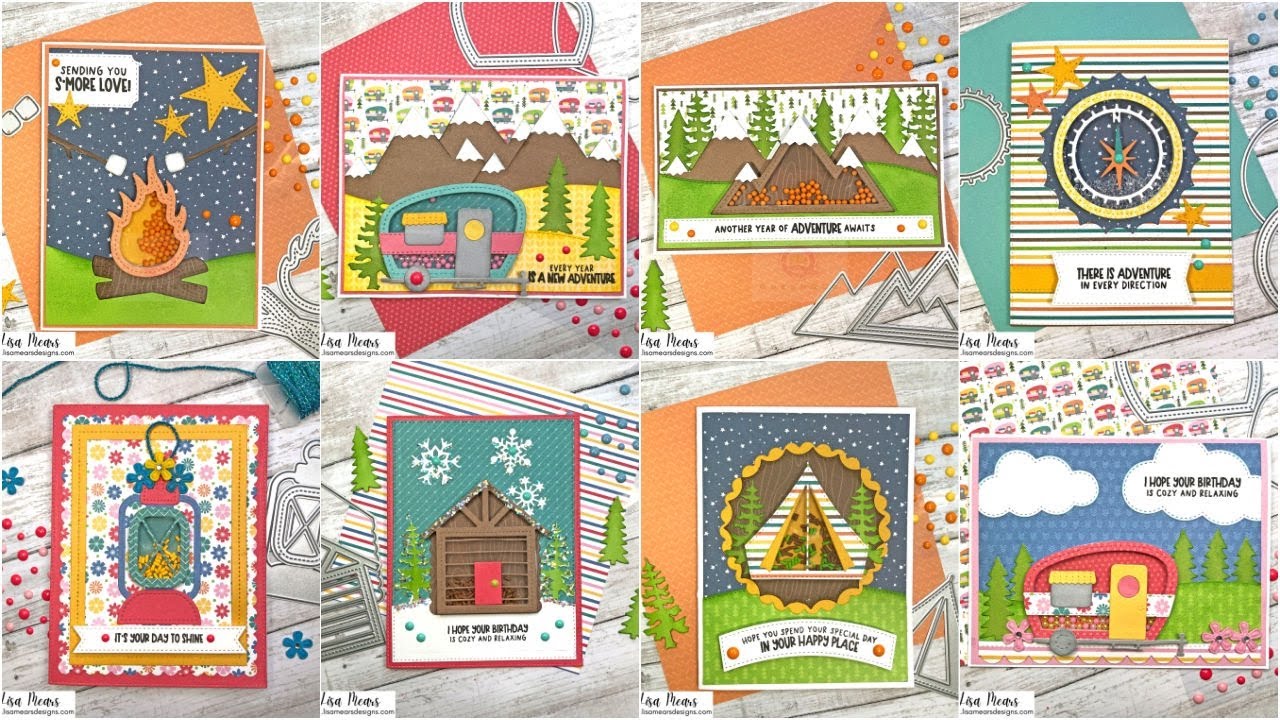 Queen & Co Great Outdoors Kit 10 Cards using Kit