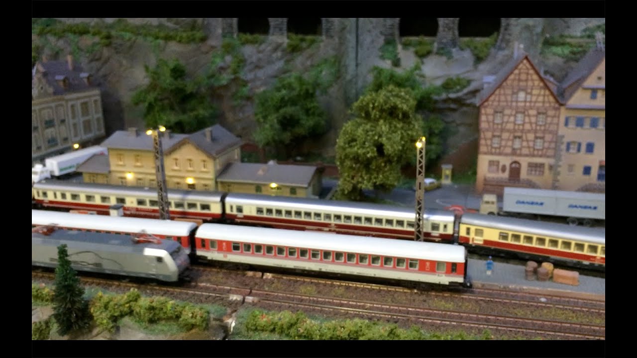 Modeltreinen in 