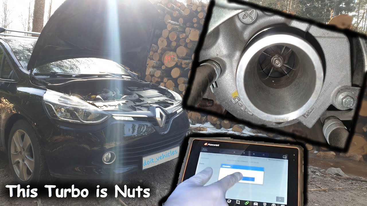 Renault 0.9 Tce TURBOCHARGER Check ( strange complicated design )