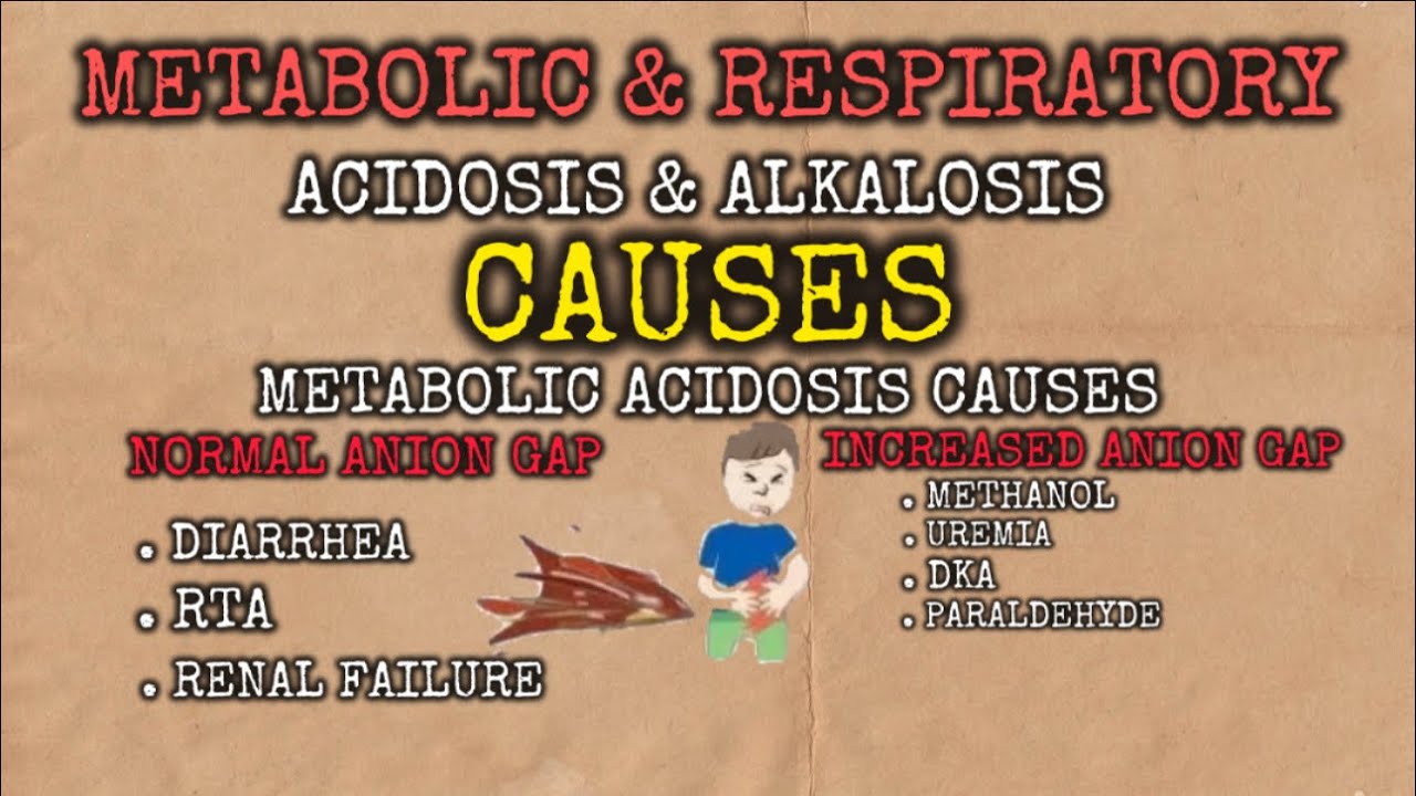 Metabolic & Respiratory Acidosis and Alkalosis Causes - MediDoc