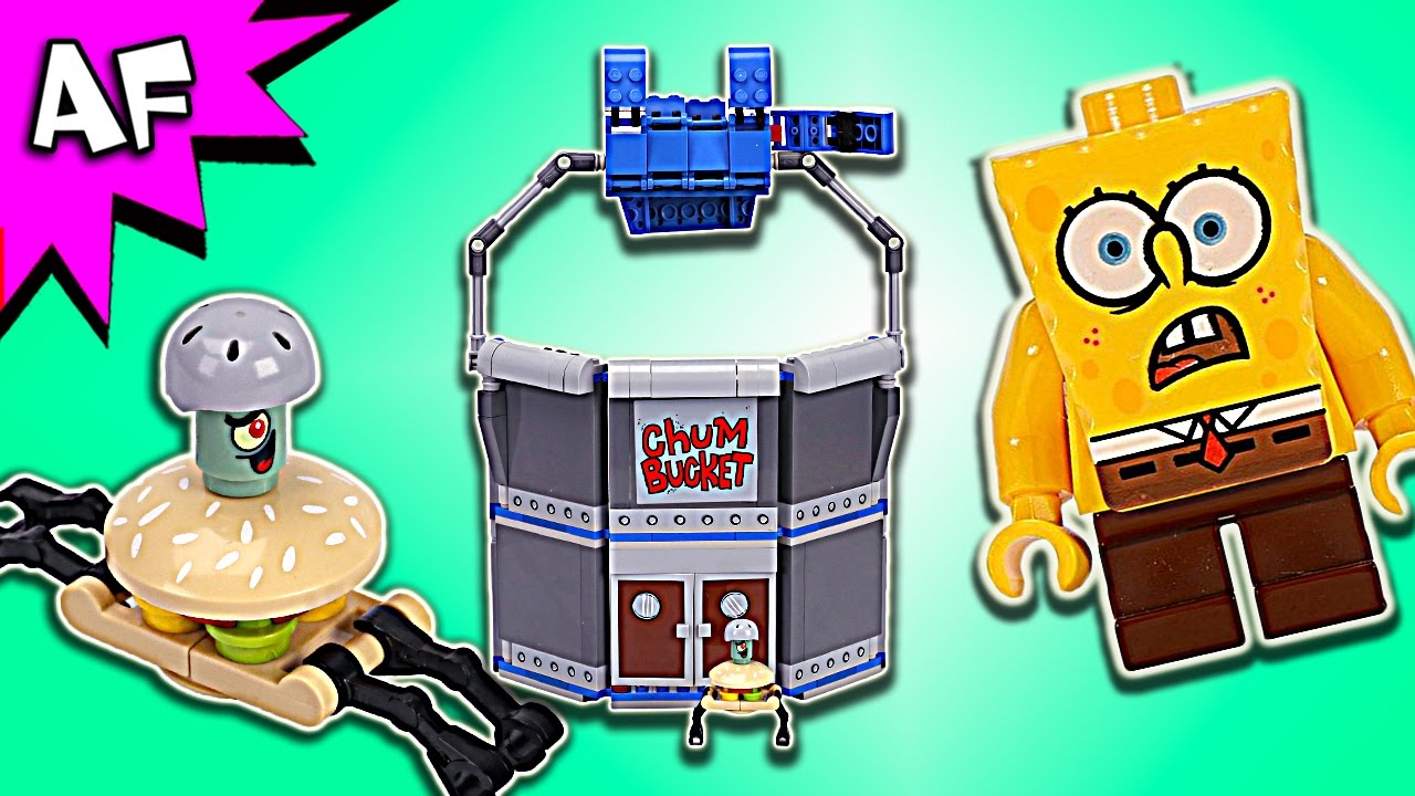 Lego SpongeBob CHUM BUCKET 4981 Speed Build
