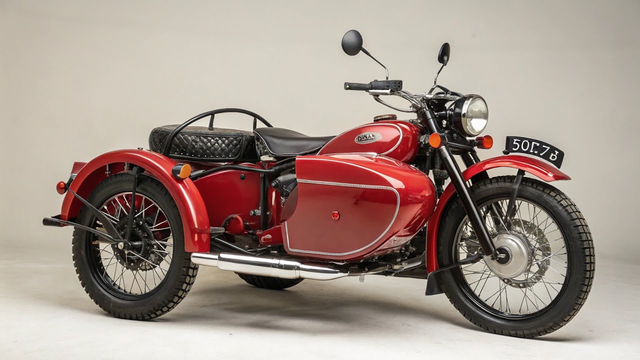 Ural Red October &ndash; Легендарный мотоцикл с коляской в стиле СССР!