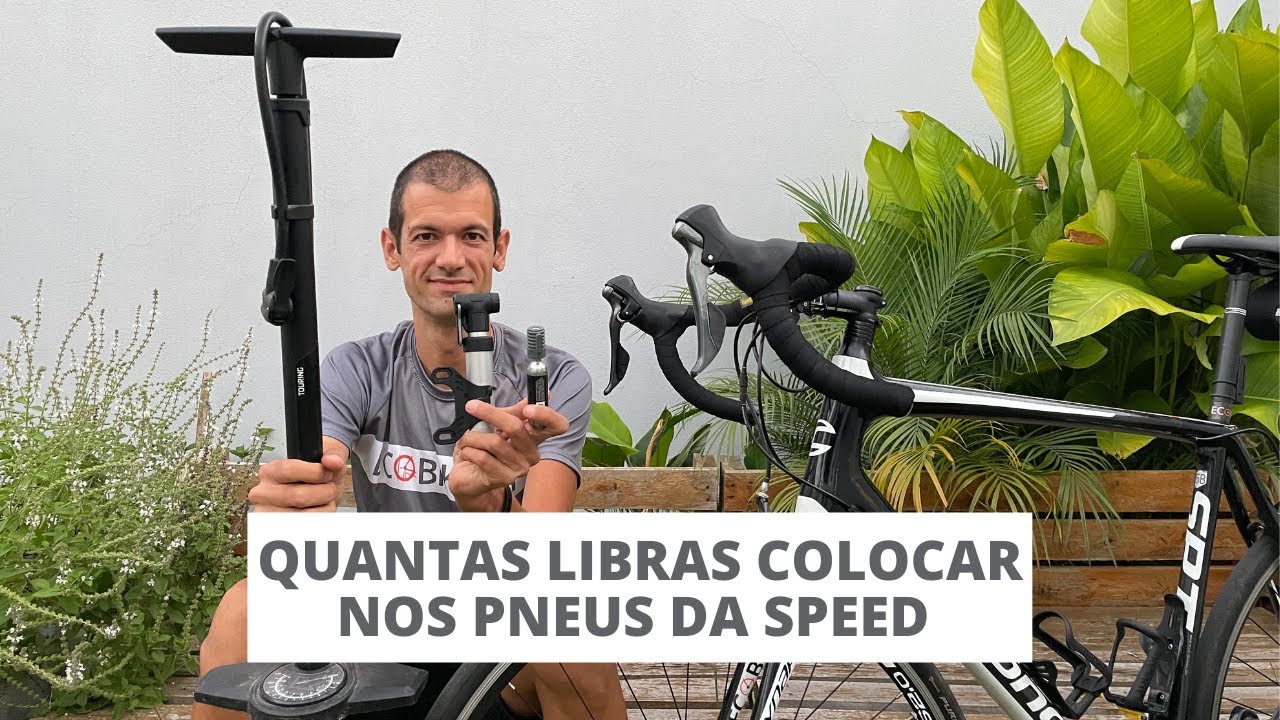 Dúvidas ao calibrar os pneus da speed