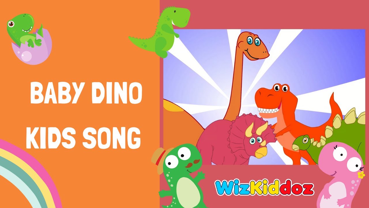 🆕 Baby Dino Kids Song 🆕 Baby Dinosaur Cartoon (Nursery Rhymes & Baby Songs)
