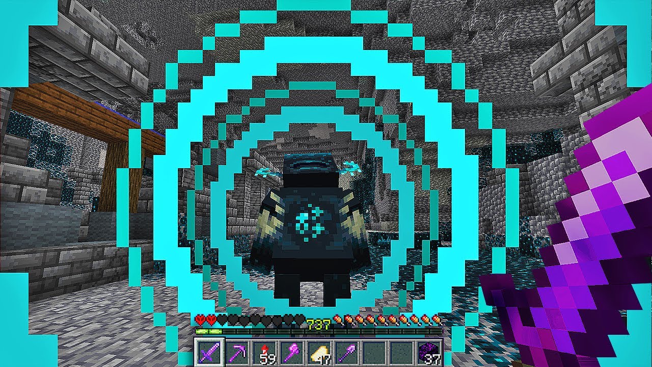 I Died to the Warden in My Minecraft World...