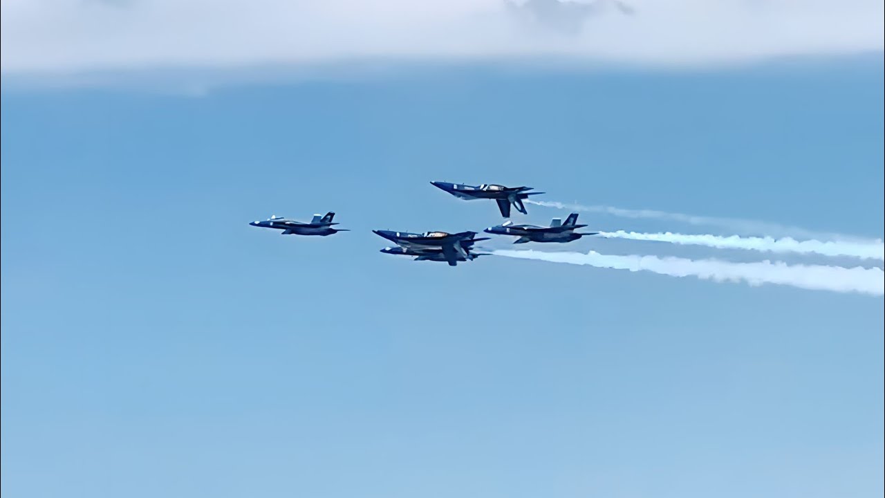 2022 U.S. Navy Blue Angels - Chicago Airshow RARE 7 ship! 8/19 (Friday)