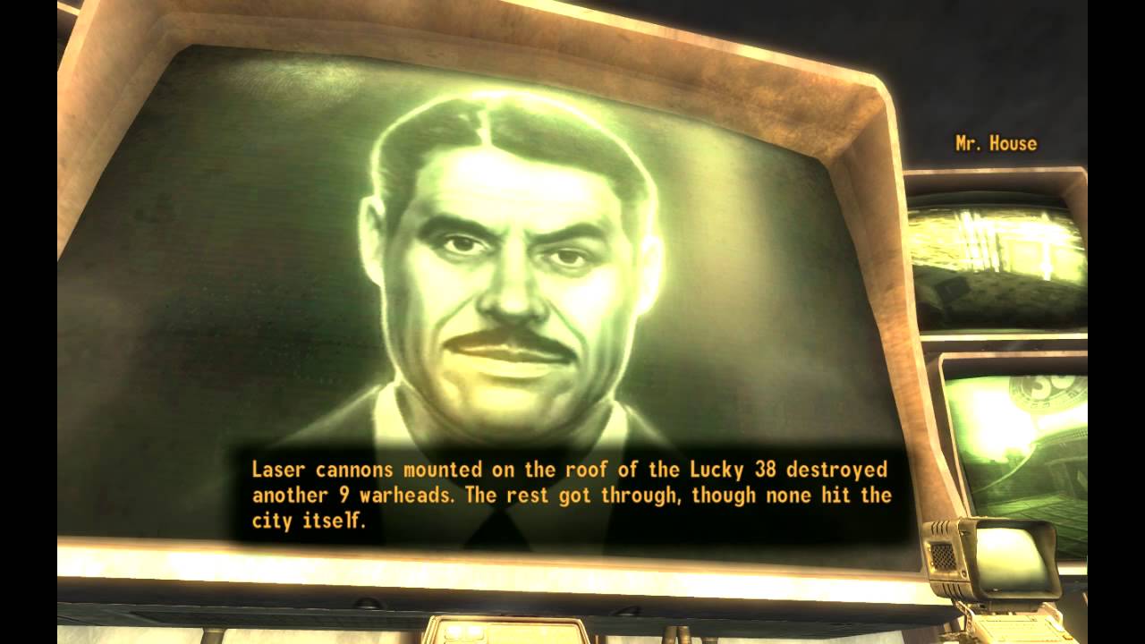 Fallout New Vegas: Хаус рассказывает, как он спас Вегас