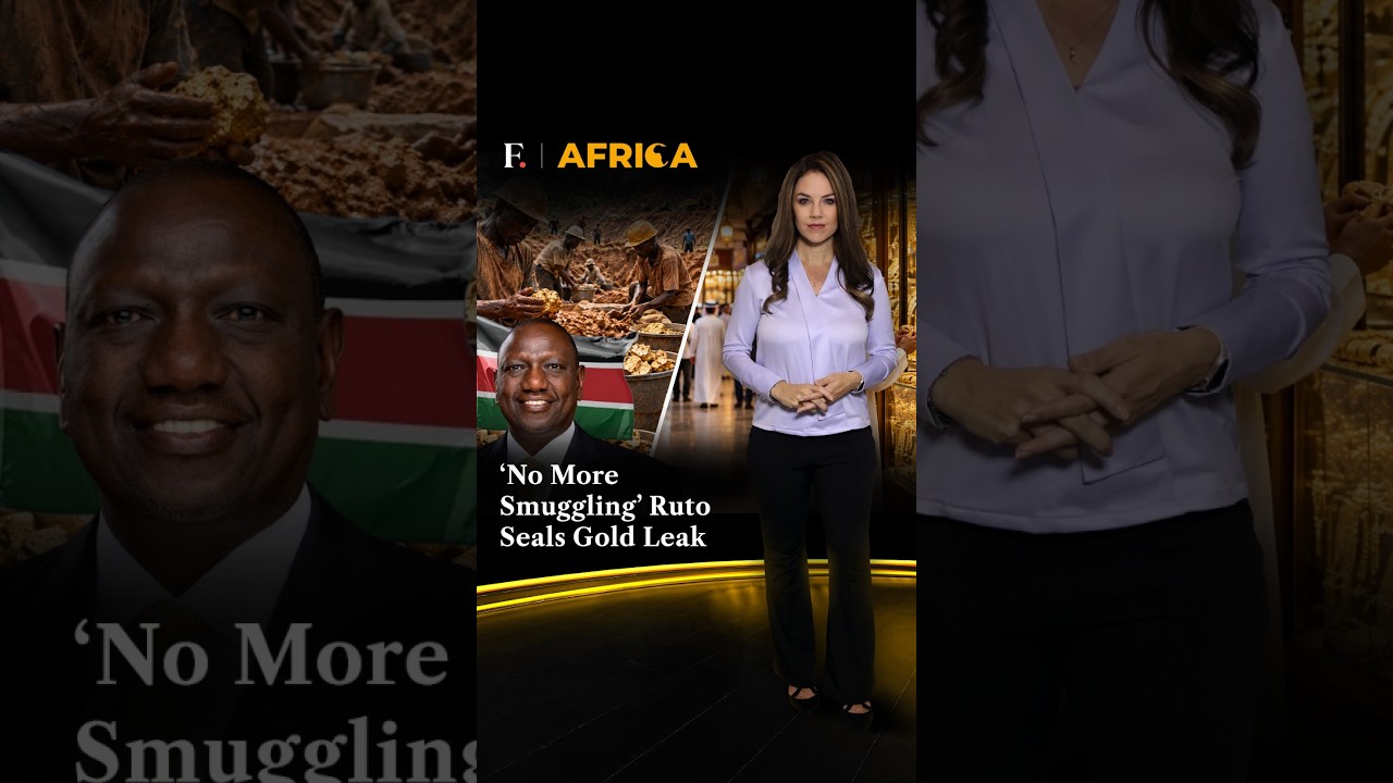 &laquo;Хватит контрабанды&raquo;: Руто перекрывает утечку золота | Firstpost Africa