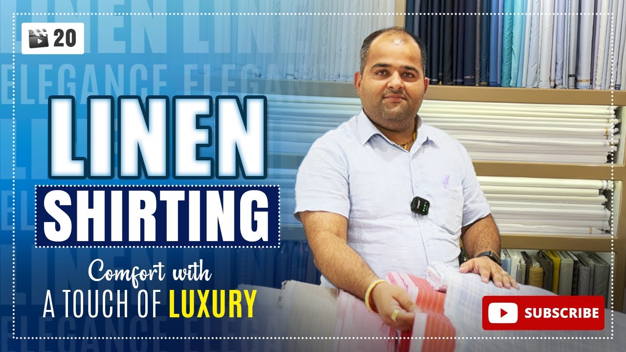 Top 7 Premium Pure Original Linen Fabrics for Shirting at Amazing Price | Best Linen Shirts for Men