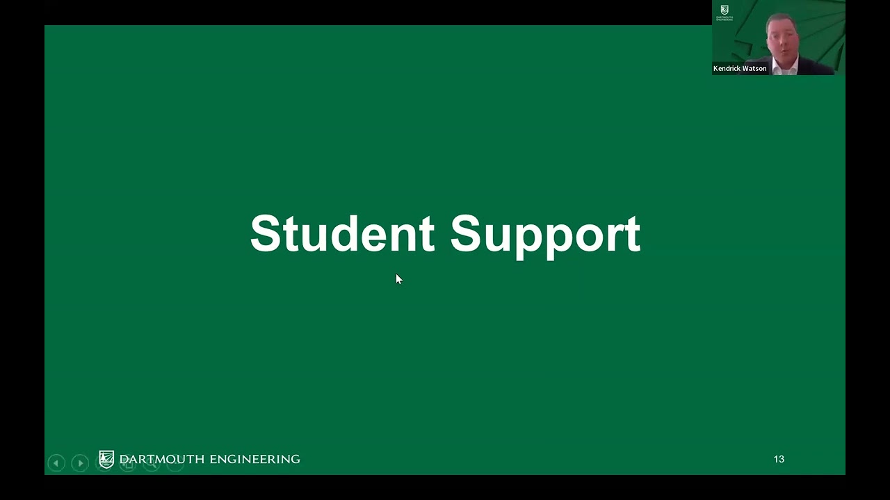 Dartmouth MEng Program Overview and Student Panel 9.12.24.