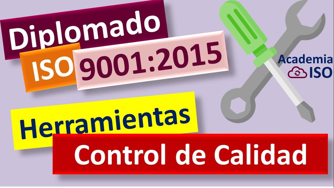 NORMA ISO 9001 versi&oacute;n 2015 Herramientas de control de calidad Aseguramiento de Control de Calidad