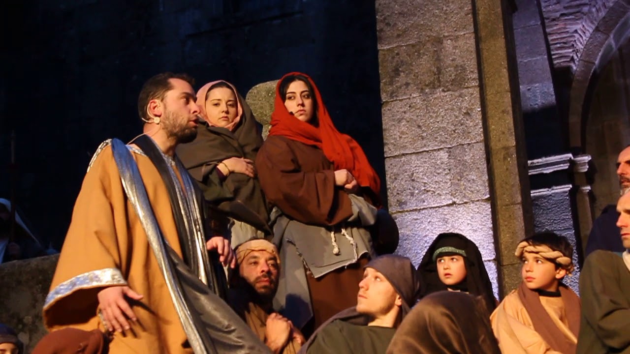 Teatralización de 'La Pasión' en La Alberca