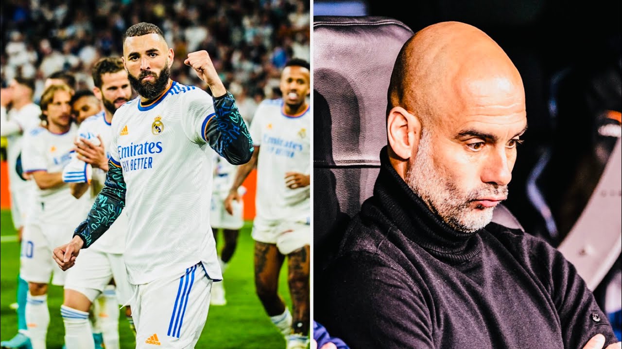 REAL MADRID 3-1 MANCITY ILS SONT INCROYABLES LES BANDITS DE BENZEMA ! PEP GUARDIOLA ÉCHOUE ENCORE