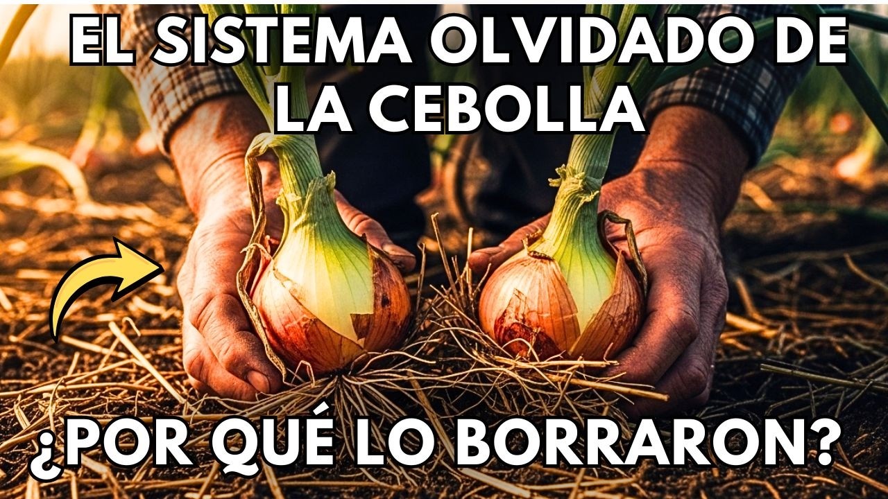 El Sistema Olvidado de la Cebolla que Da Abundancia con Restos Orgánicos