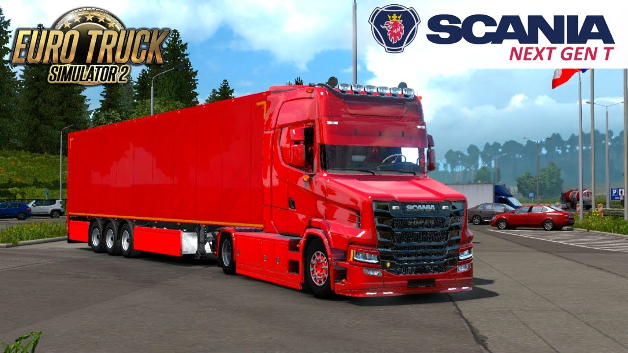 Euro Truck Simulator 2 SCANIA NEXT GEN T 4X2 TRUCK
