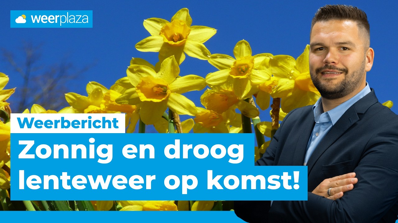 Zonnig lenteweer op komst! | Weerbericht