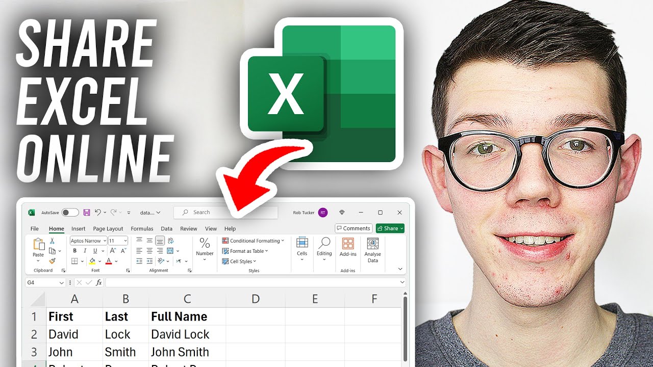 How To Share Excel Document Online - Full Guide