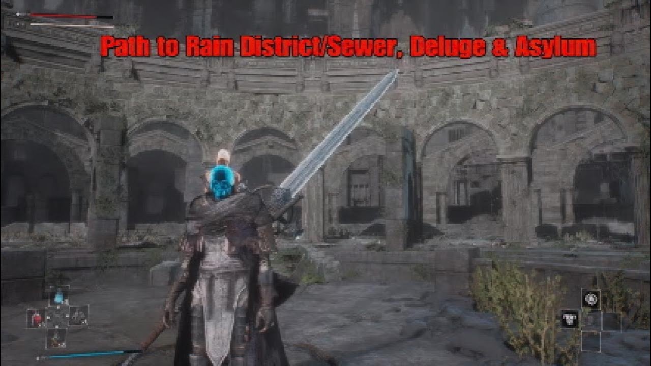 Bleak Faith Forsaken (Guide to Rain District/Sewers, Deluge & Asylum) PS5 Gameplay