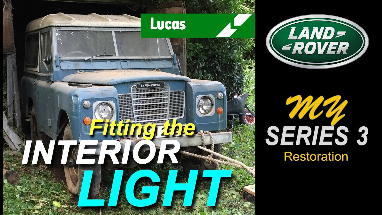 Реставрация Land Rover Series 3 — освещение салона и другие приятные мелочи — часть 63