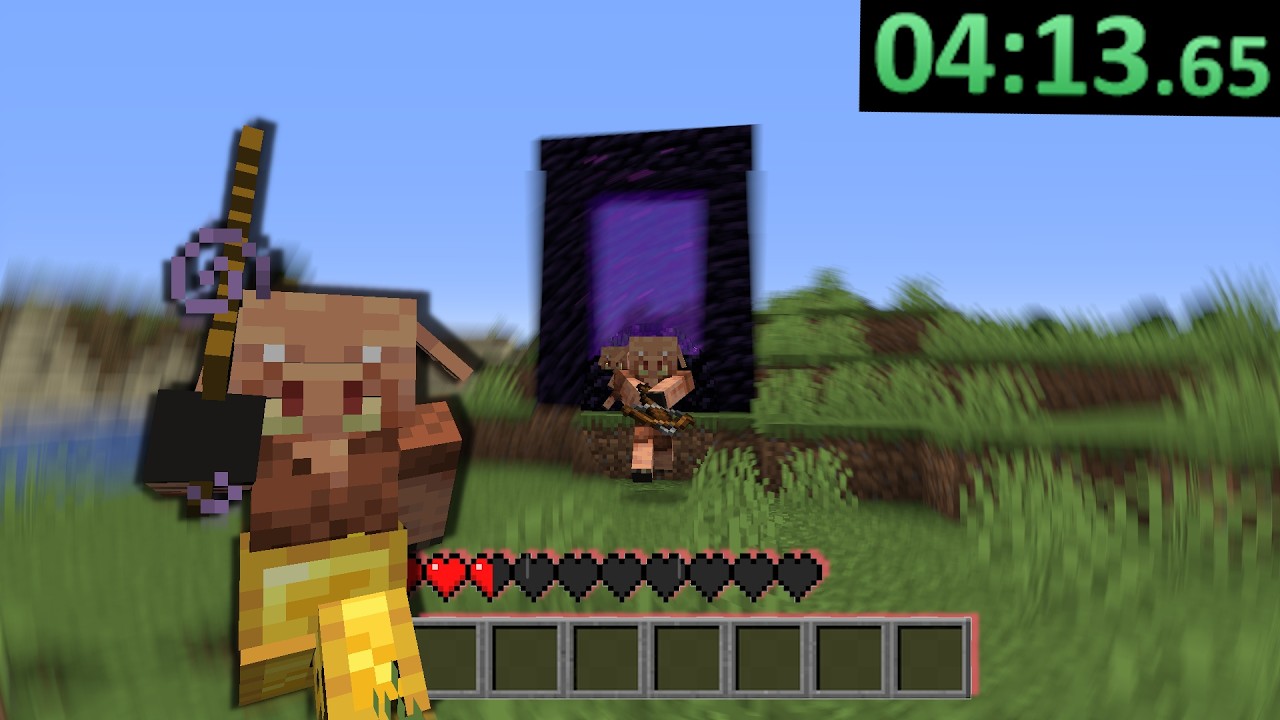 I tried Minecrafts WEIRDEST speedruns..