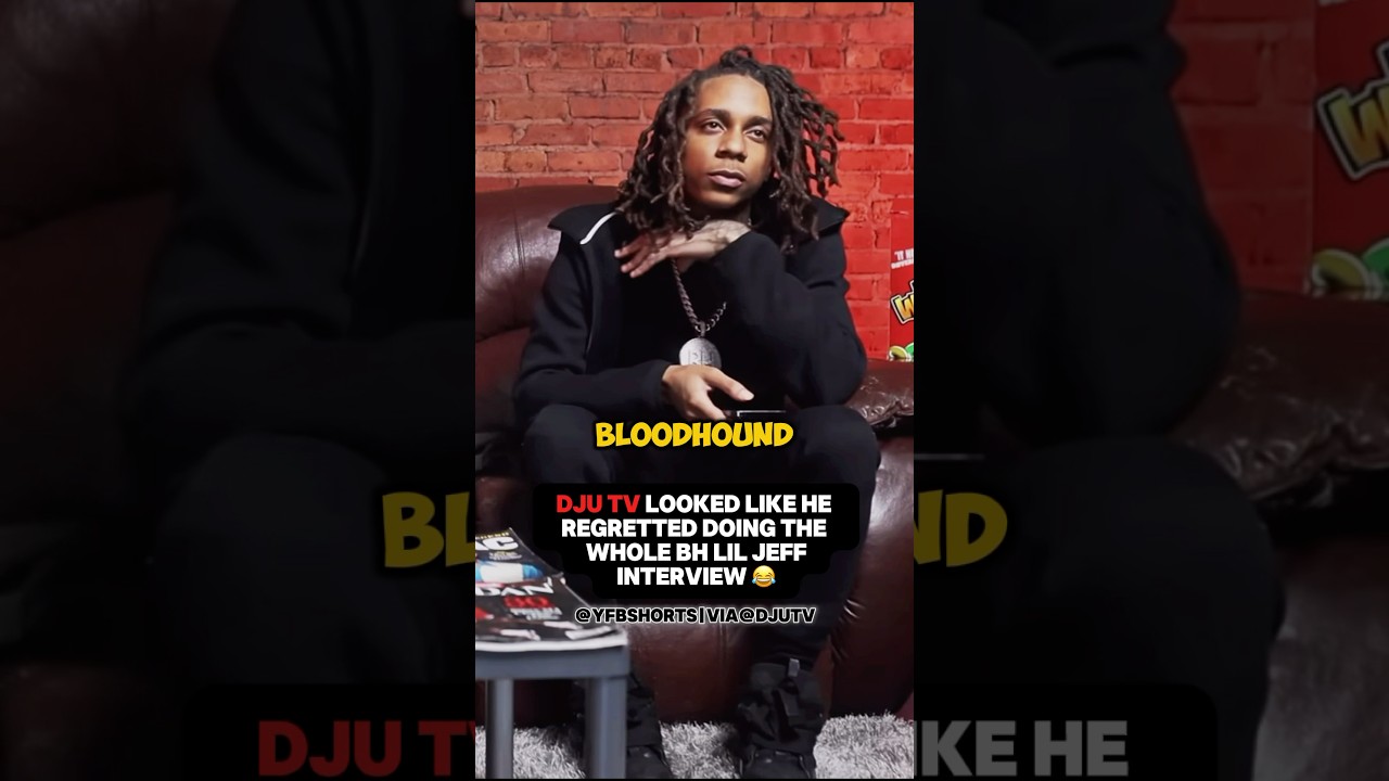 DJUTV выглядел так, будто жалел, что дал интервью Bh Lil Jeff...😂 #bloodhoundliljeff #djutv