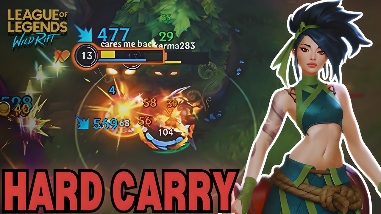 CARRYING WITH AKALI - Season 18 Gameplay | Wild Rift (Build + Runes)