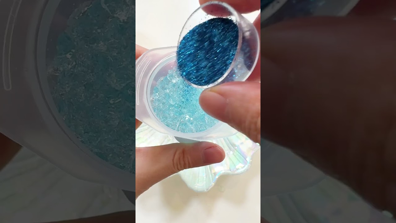 製作漸層色龍珠捏捏樂，好看又好解壓~#解壓 #diy