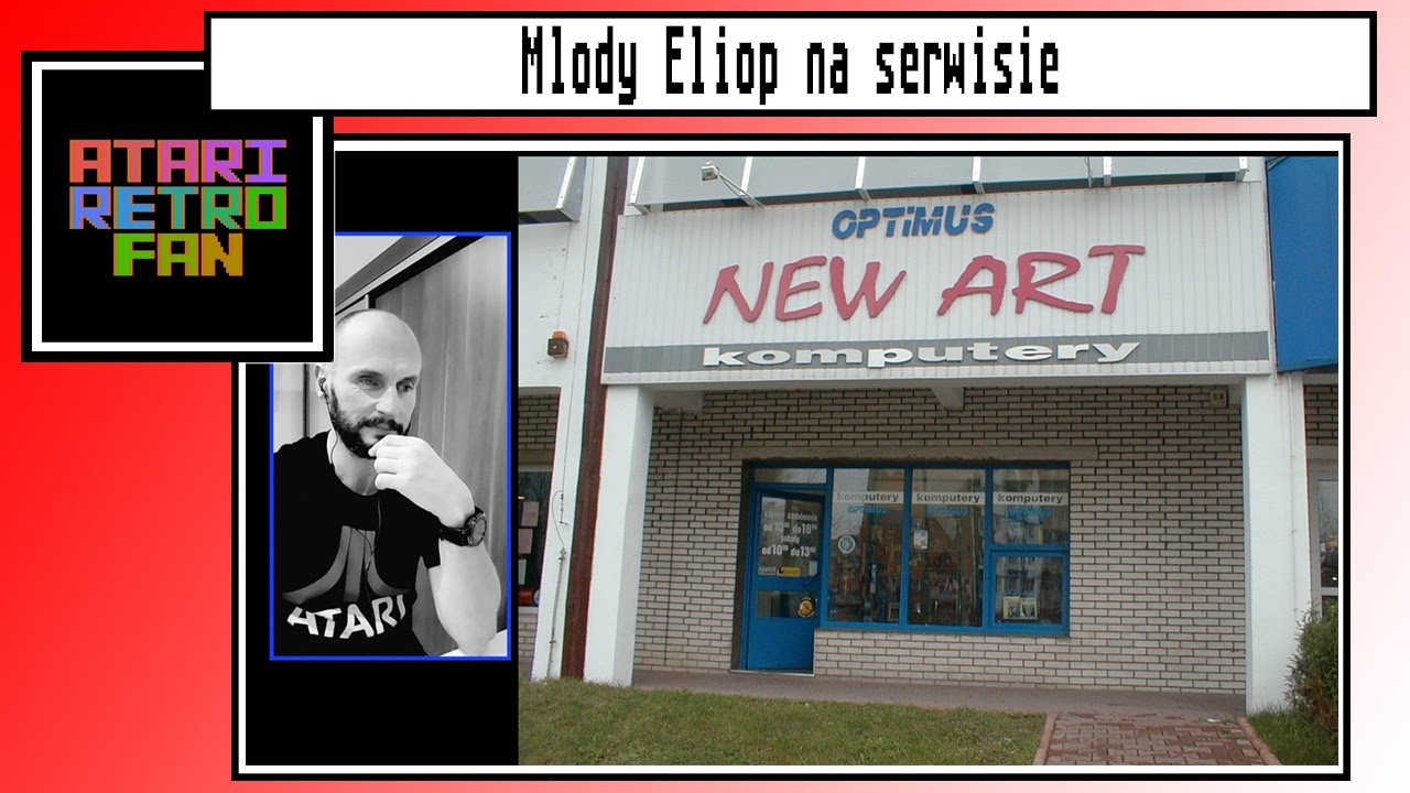 Młody Eliop na serwisie