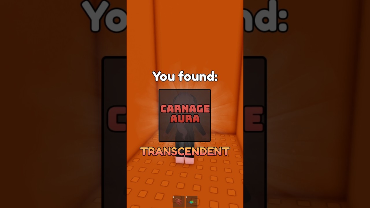 How To Get Carnage Aura in Find The Auras #roblox #findtheauras