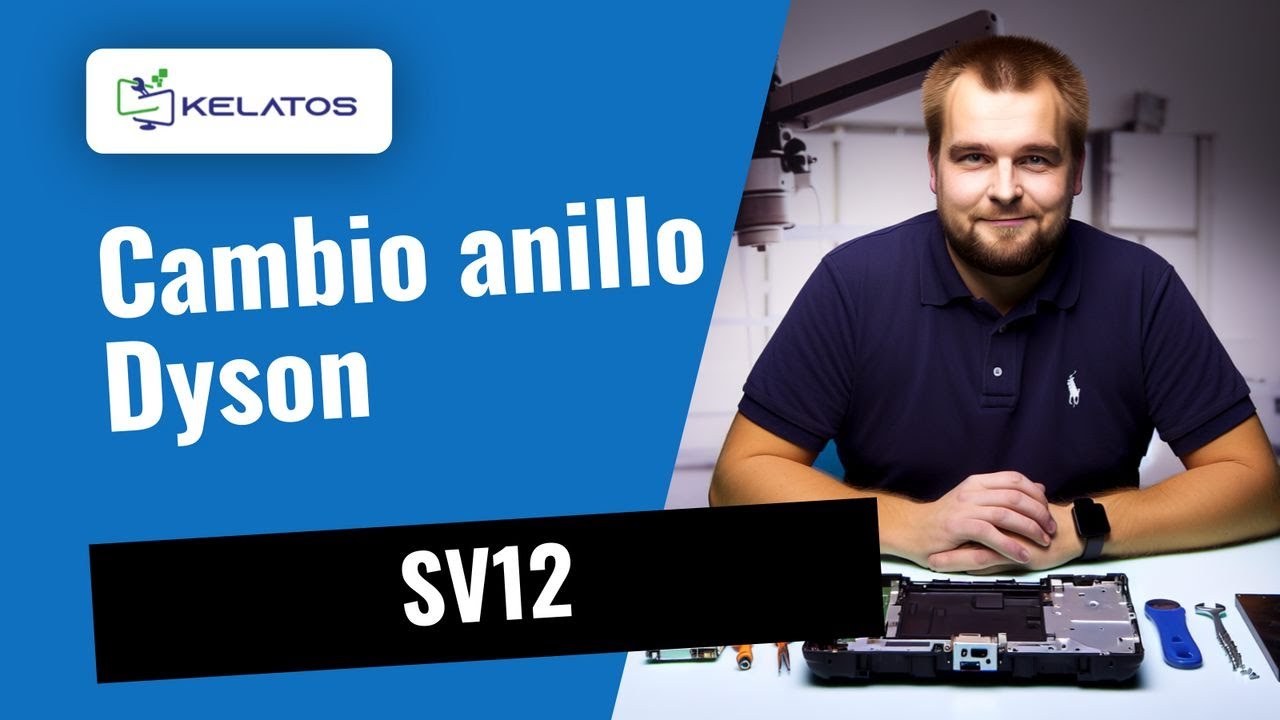¿RUIDO EN TU DYSON SV12? 🔊 Cambio de anillo