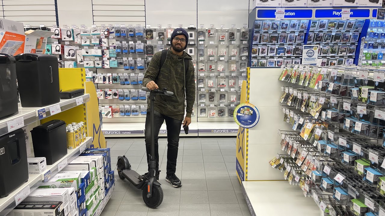 Indian Student buying a Ducati E bike in Italy