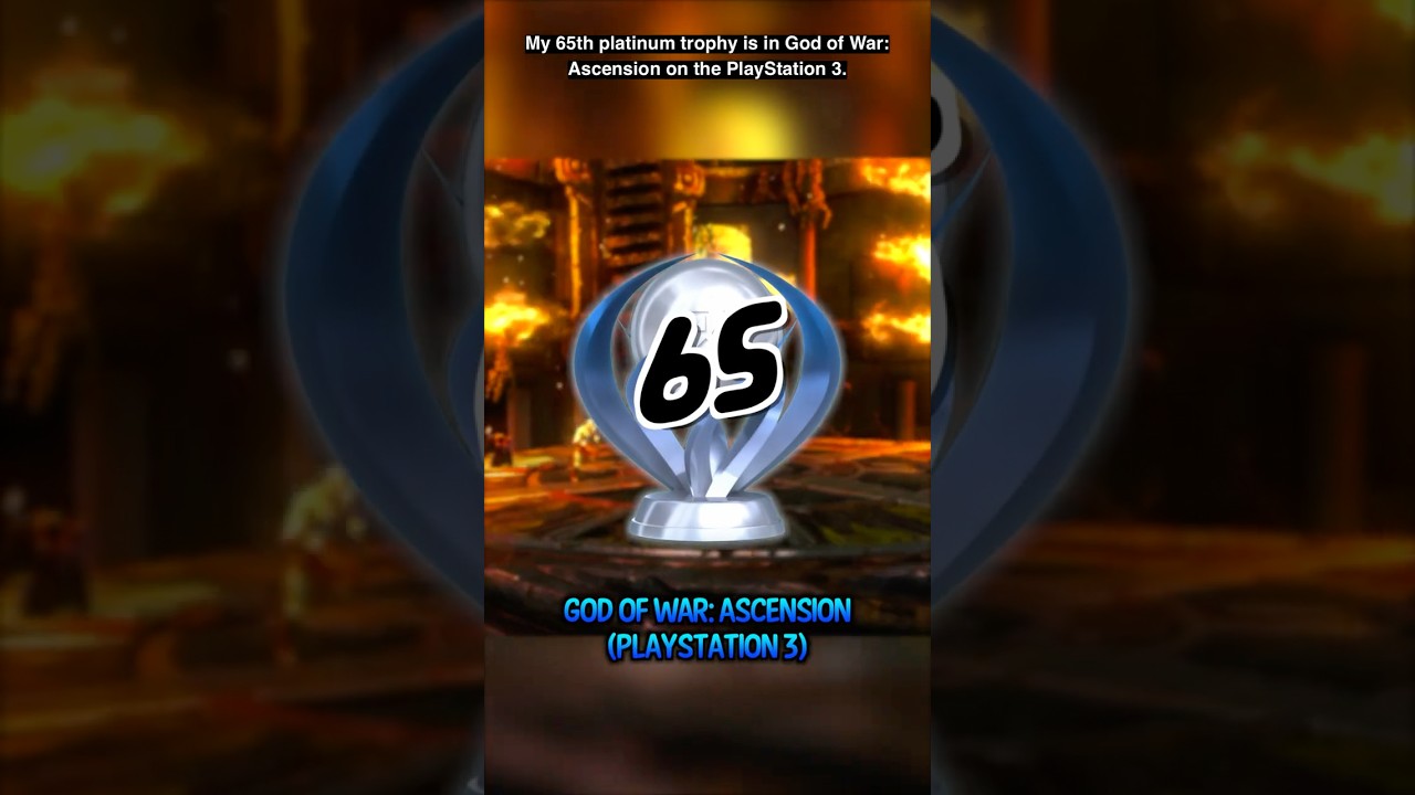 God of War Ascension Platinum Trophy #godofwar #ascension #gaming #platinum #trophyhunter #shorts