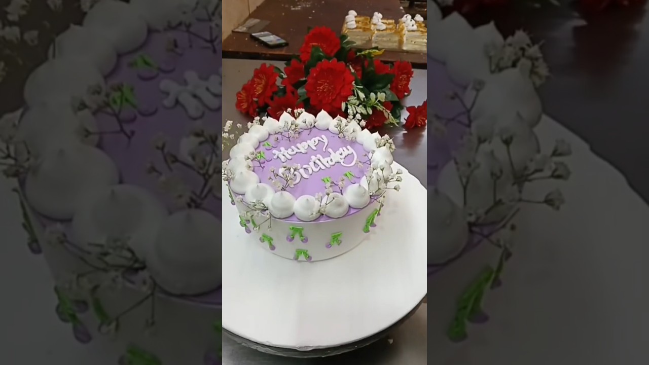 beautiful colourful birthday cake decorating ideas