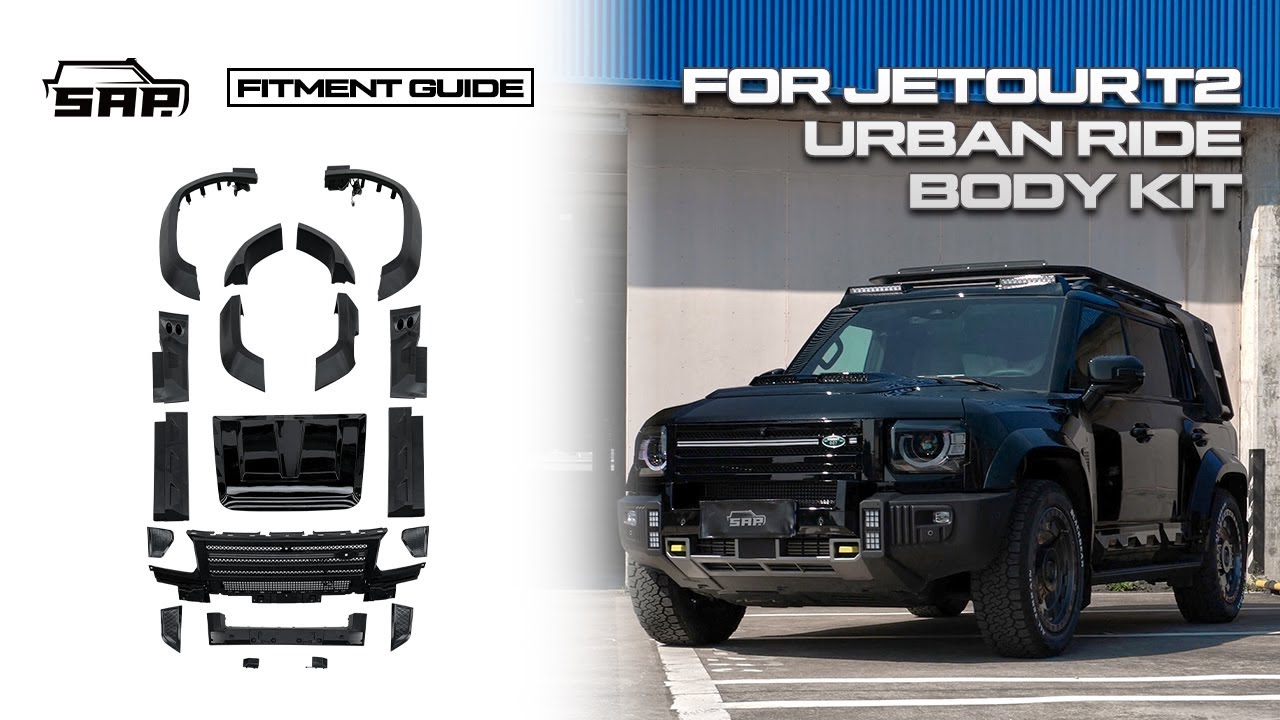 2025 JETOUR T2 007 BLACK EDITION BODY KIT