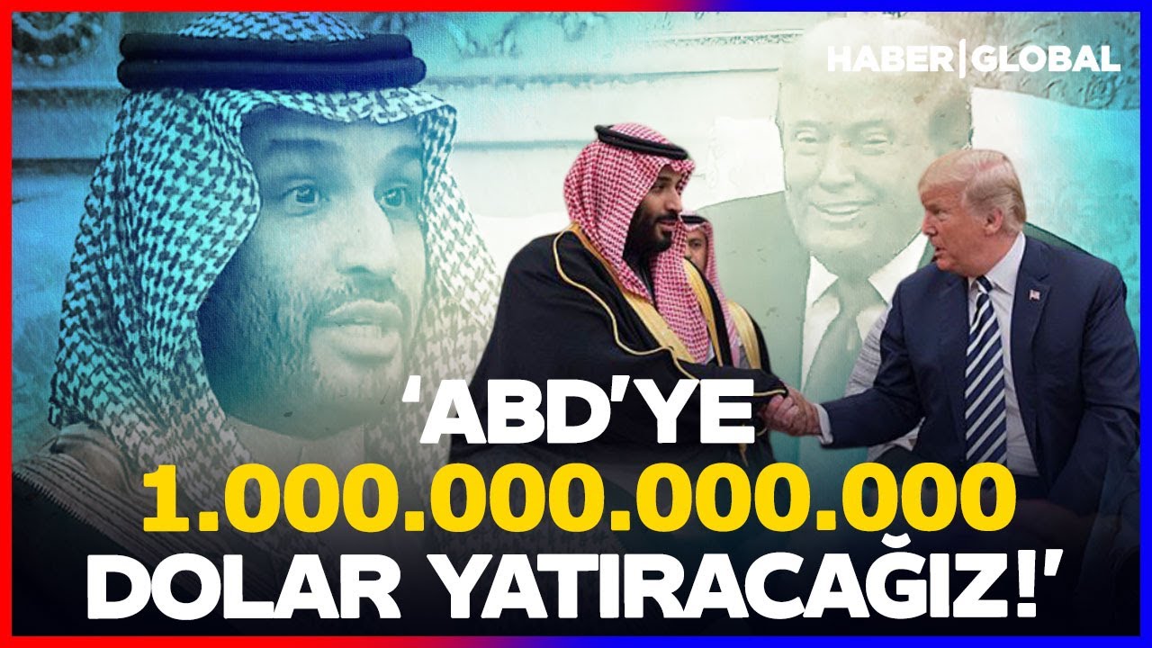 Prens Selman Kesenin Ağzını A&ccedil;tı Trump'ın G&ouml;zleri Fal Taşı Gibi A&ccedil;ıldı 