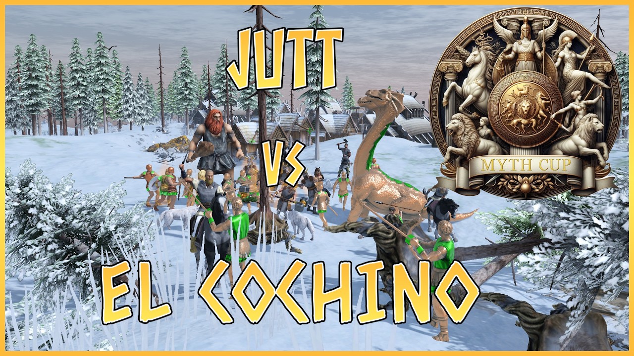 Jutt vs. El_Cochino | Myth Cup #05 Mid ELO Tournament | Age of Mythology: Retold