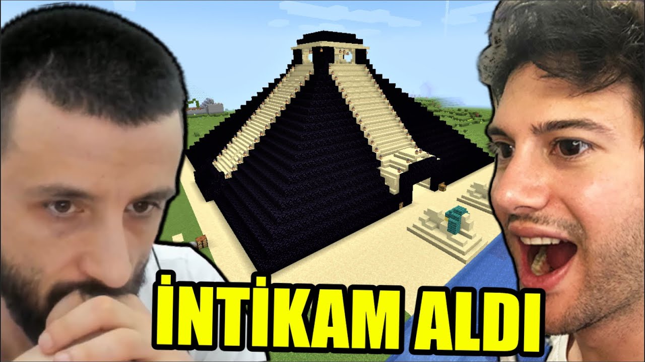 VALES TÜM PİRAMİDİ OBSİDYENLE KAPLADI😥 (İntikam) MİNECRAFT 17.Bölüm