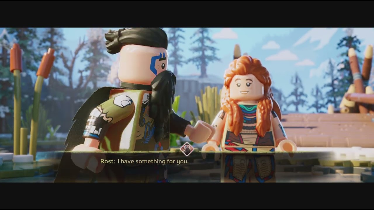 Igral sem Lego Horizon adventures