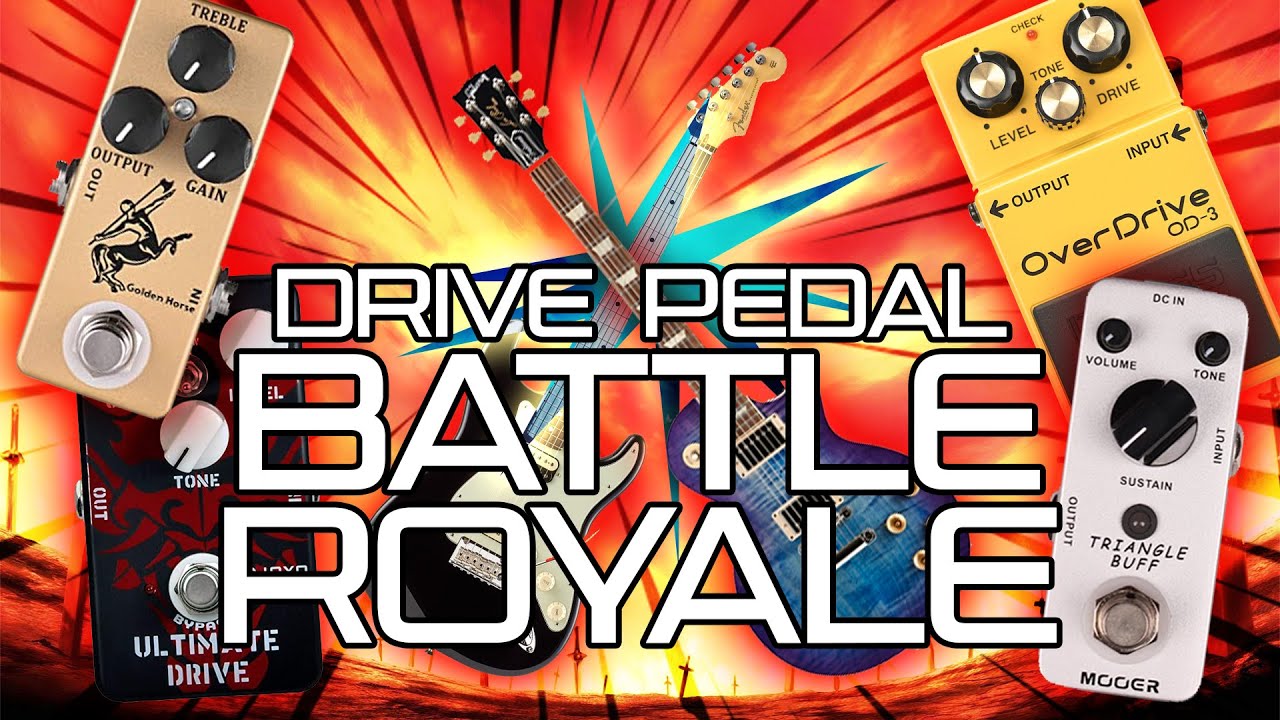 Overdrive BATTLE ROYALE: Klon, OD-3, OCD, Big Muff