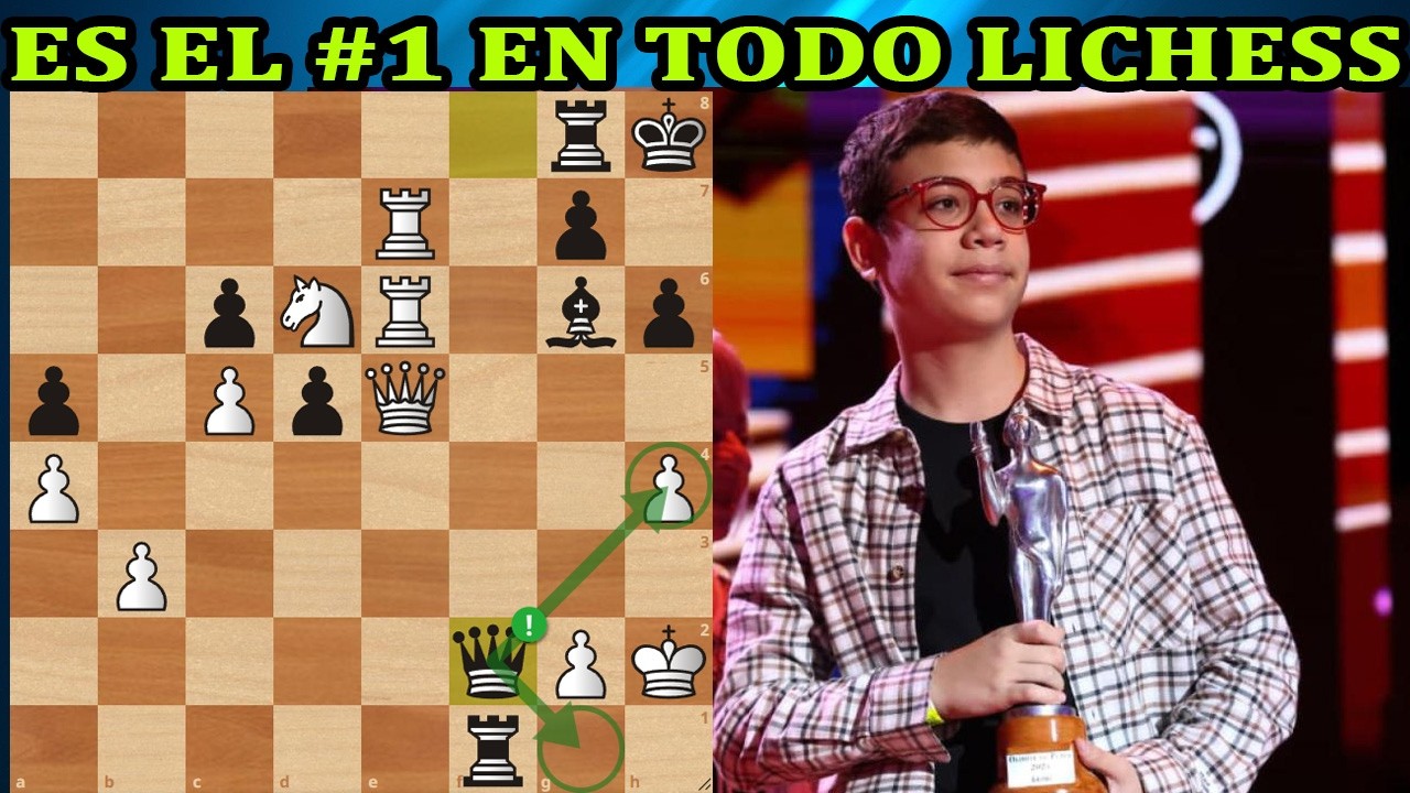 FAUSTI ES EL #1 MUNDIAL Faustino Oro el mejor jugador de lichess