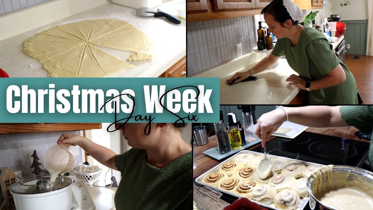 Christmas Week Day Six, Baking For Christmas Day, Spend the Day With Me