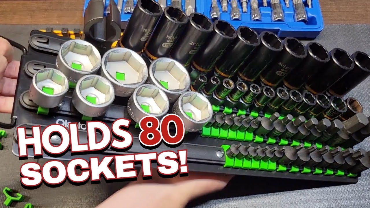 ORGANIZE Up To 80 Sockets In Your Toolbox With This Socket Tray @TonyTheTechnician 🧰