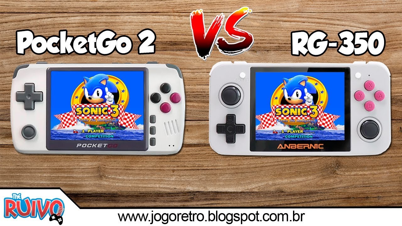 New Pocket Go 2 vs. Anbernic RG 350 - Qual o MELHOR?