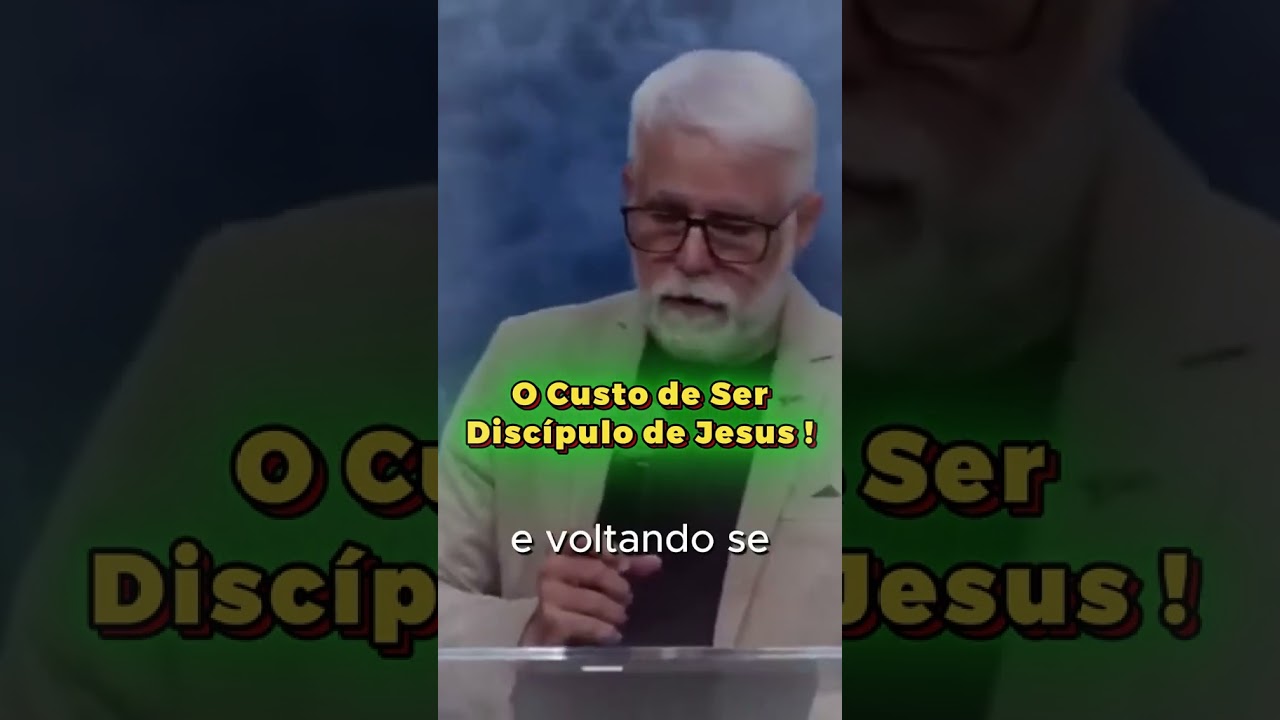 O custo de ser disc&iacute;pulo de Jesus! #bible #reflex&atilde;o #transforma&ccedil;&atilde;oinspiradora