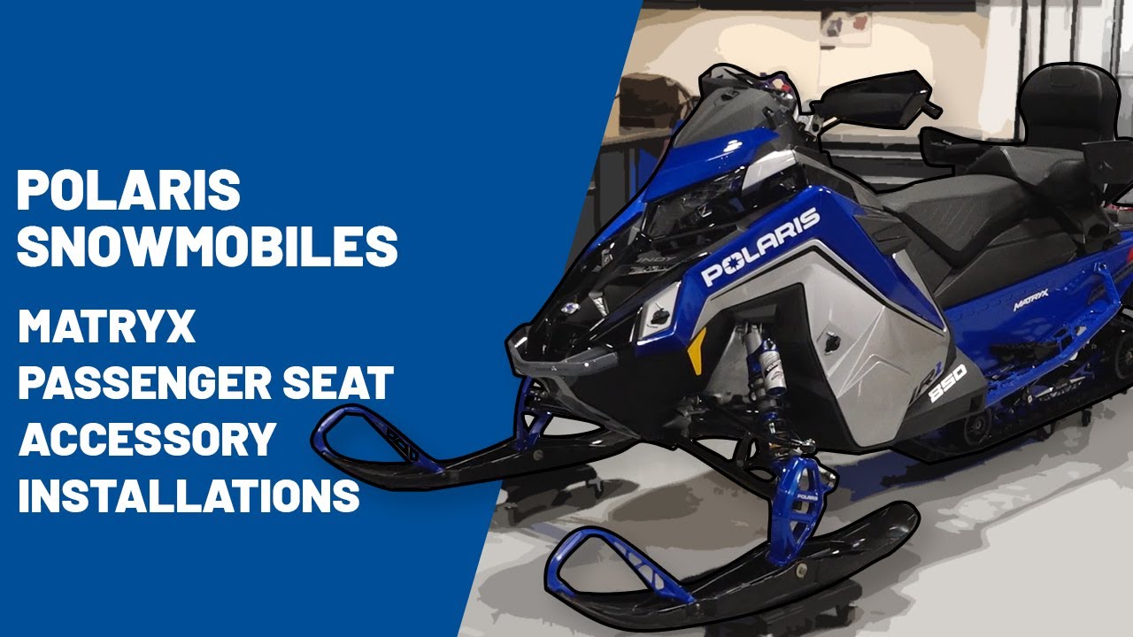 Matryx Passenger Seat Accessory Installations | Polaris Snowmobiles