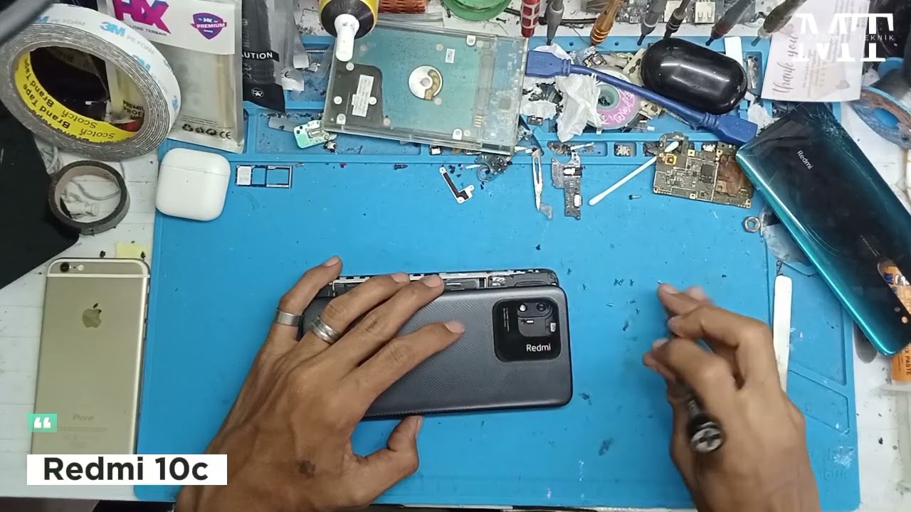 Cara Bongkar Backdoor Redmi 10c