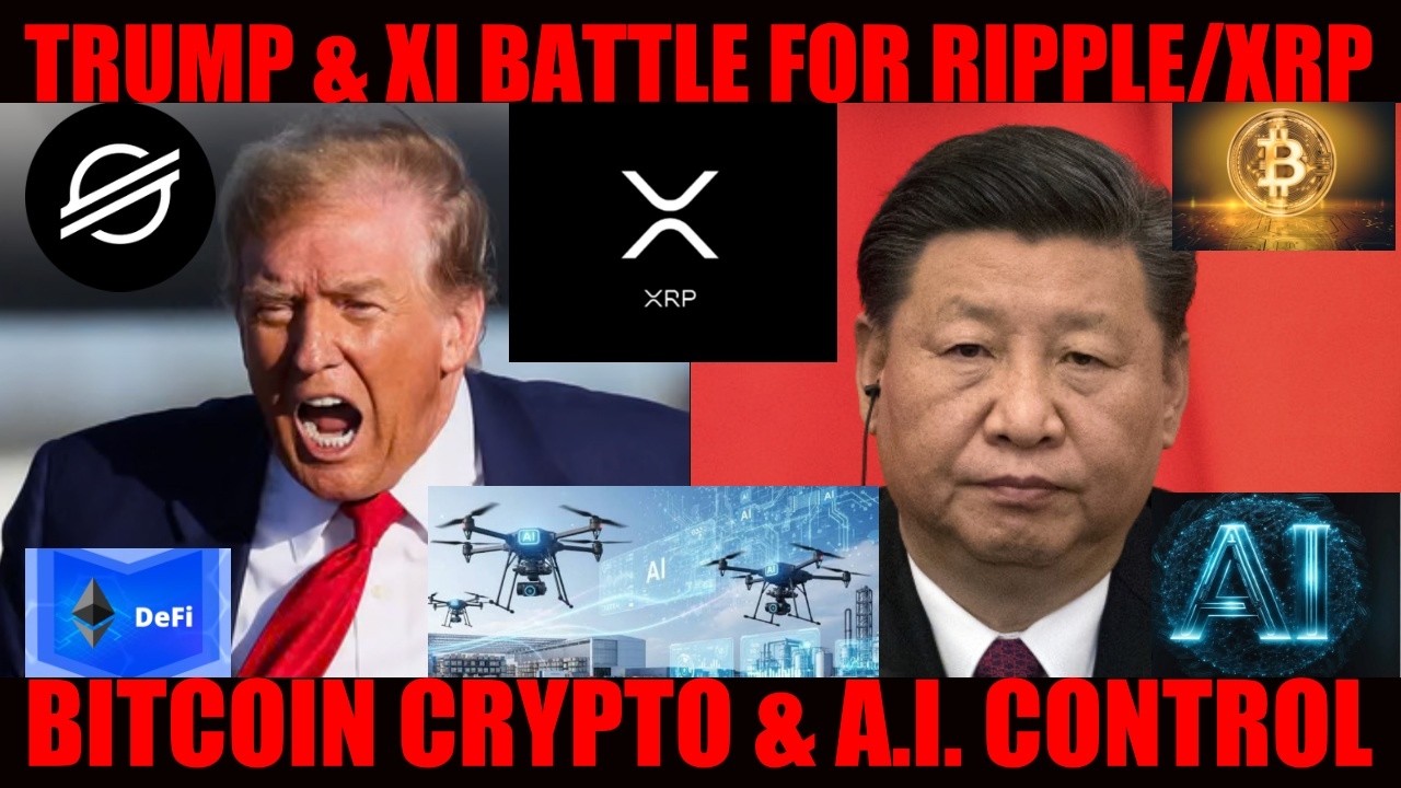 ВНИМАНИЕ! Трамп и Си сражаются за контроль над Ripple/XRP, Биткойном, криптовалютой и ИИ!