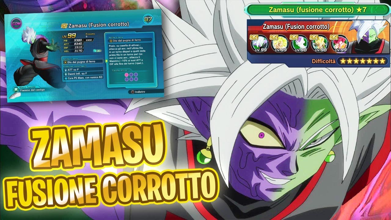 SFIDO ZAMASU FUSIONE CORROTTO con LA NUOVA EX su DRAGON BALL XENOVERSE 2