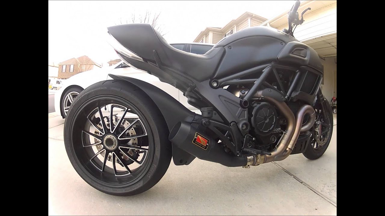 Werkes Exhaust Ducati Diavel 2015