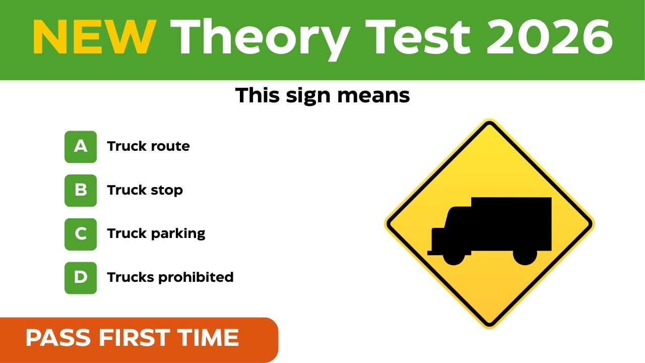 U.S. DMV Theory Test 2026 Revision | PASS FIRST TIME 🚚